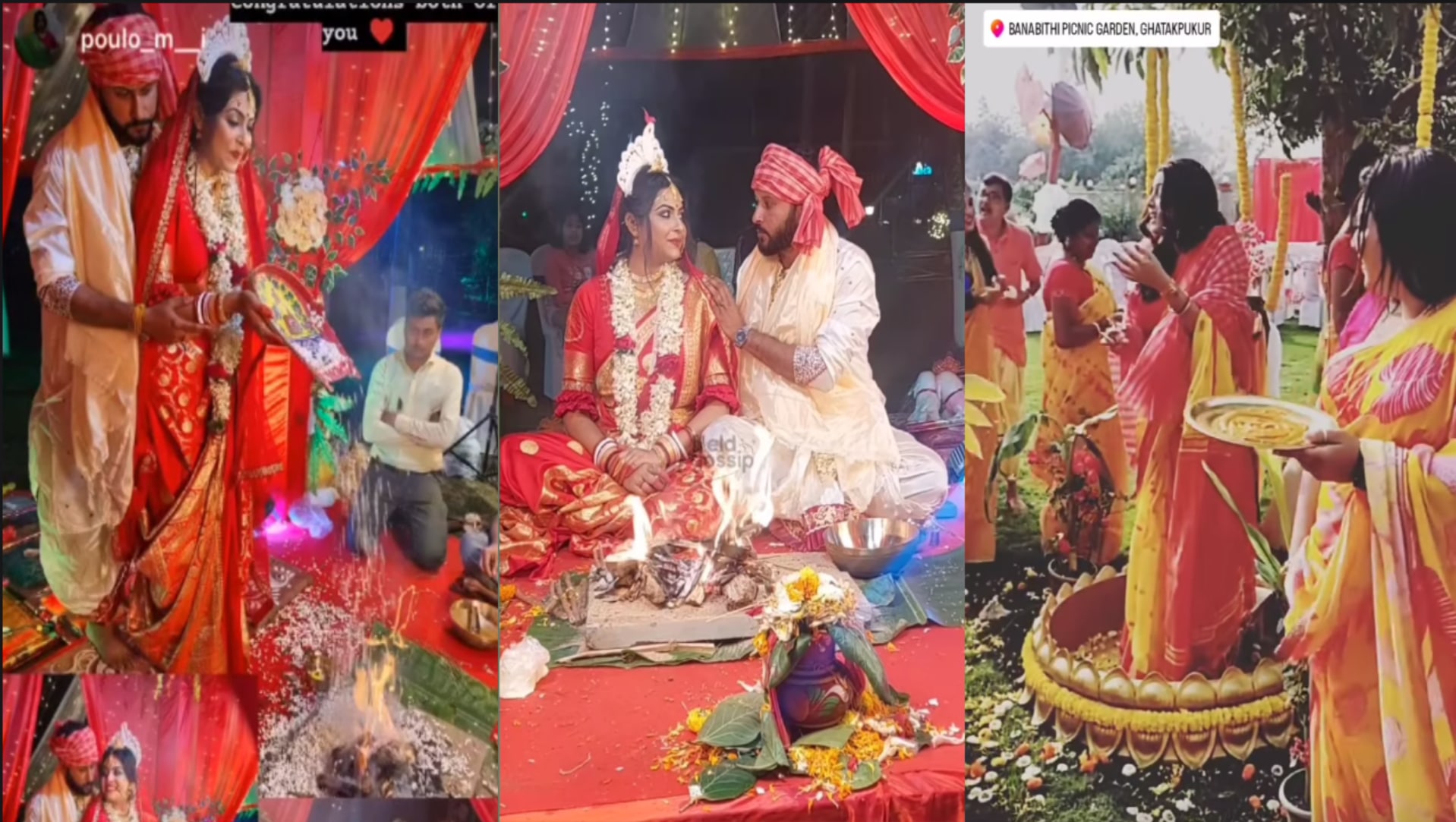 <p>অস্মিতা মুখোপাধ্যায়ের বিয়ে</p> <p>অস্মিতা মুখোপাধ্যায়ের বিয়ে</p>