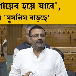 লাগাতার 'মুসলিম বাড়ছে', ব্যবস্থা না হলে ‘হিন্দুরা গায়েব হয়ে যাবে’, বাংলার ঘাড়ে দোষ দিলেন BJP সাংসদ