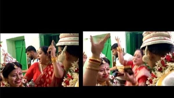 দাদার বিয়েতে অপরাজিতার নাচ দাদার বিয়েতে অপরাজিতার নাচ