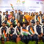 প্যারালিম্পিক্সে যাওয়ার আগে ভারতীয় স্কোয়াডকে রাজকীয় সম্বর্ধনা (ছবি:Press Trust Of india )