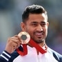 ব্রোঞ্জ পদক জিতে সেই গল্প শোনালেন সুন্দর সিং গুর্জার (ছবি-REUTERS)