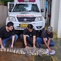 আবাসনের মধ্যে ঘুরঘুর করছে আস্ত কুমির, ৯ ফুট লম্বা, অবশেষে পড়ল ধরা (Photo credit: Yogesh Naik/Hindustan Times)