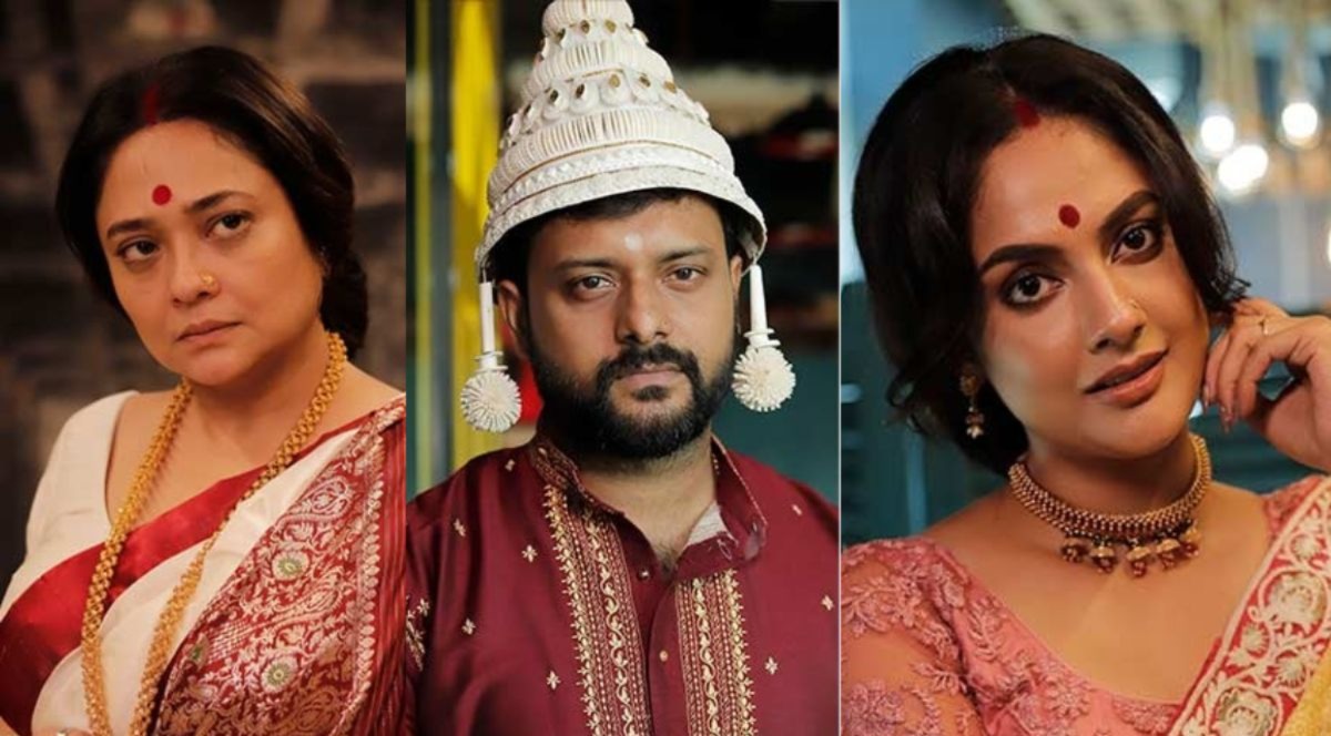 ‘কালরাত্রি’ ওয়েব সিরিজে রূপাঞ্জনা, ইন্দ্রাশিস ও সৈরীতির লুক। ‘কালরাত্রি’ ওয়েব সিরিজে রূপাঞ্জনা, ইন্দ্রাশিস ও সৈরীতির লুক।