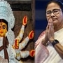 দুর্গাপুজো-মমতা বন্দ্যোপাধ্যায়