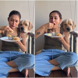 মিমির লুচি-তরকারি খাওয়া দেখে তাজ্জব নেটপাড়া। 