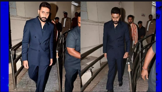 ছবির প্রচারে সিনেমাহলে অভিষেক বচ্চন ছবির প্রচারে সিনেমাহলে অভিষেক বচ্চন