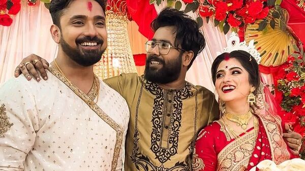  রুদ্র সাহার সঙ্গে শ্বেতা-রুবেল