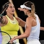 Australian Open-র সেমিতে বন্ধুকে হারিয়ে সাবালেঙ্কা বললেন, ‘আমি তোর শপিংয়ের বিল…’ ছবি- এএফপি (AFP)
