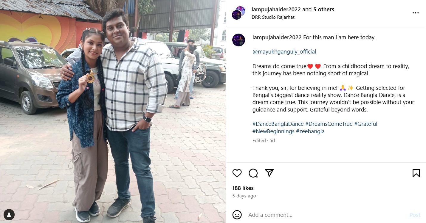 নাচের প্রশিক্ষকের জন্য পূজার বার্তা। নাচের প্রশিক্ষকের জন্য পূজার বার্তা।
