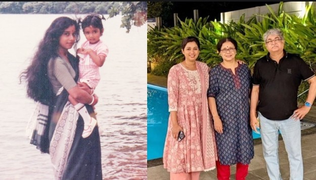 মায়ের কোলে ছোট্ট শ্রেয়া মায়ের কোলে ছোট্ট শ্রেয়া