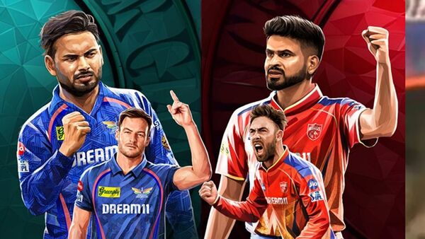 একদিকে ২৭ কোটির ঋষভ পন্ত, অন্যদিকে ২৬ কোটি ৭৫ লক্ষ টাকার শ্রেয়স আইয়ার। মঙ্গলবার আইপিএল ২০২৫-এর হাই-ভোল্টেজ লিগ ম্যাচে সম্মুখসমরে নামছেন টুর্নামেন্টের ইতিহাসের সব থেকে দামি দুই ক্রিকেটার। কার মগজাস্ত্র এক্ষেত্রে বেশি ক্ষুরধার, প্রমাণ মিলবে একানায়। উল্লেখ্য, মঙ্গলবার আইপিএল ২০২৫-এর ১৩তম লিগ ম্যাচে মুখোমুখি লড়াইয়ে নামছে ঋষভ পন্তের নেতৃত্বাধীন লখনউ সুপার জায়ান্টস ও শ্রেয়স আইয়ারের নেতৃত্বাধীন পঞ্জাব কিংস। ছবি- স্টার স্পোর্টস টুইটার। একদিকে ২৭ কোটির ঋষভ পন্ত, অন্যদিকে ২৬ কোটি ৭৫ লক্ষ টাকার শ্রেয়স আইয়ার। মঙ্গলবার আইপিএল ২০২৫-এর হাই-ভোল্টেজ লিগ ম্যাচে সম্মুখসমরে নামছেন টুর্নামেন্টের ইতিহাসের সব থেকে দামি দুই ক্রিকেটার। কার মগজাস্ত্র এক্ষেত্রে বেশি ক্ষুরধার, প্রমাণ মিলবে একানায়। উল্লেখ্য, মঙ্গলবার আইপিএল ২০২৫-এর ১৩তম লিগ ম্যাচে মুখোমুখি লড়াইয়ে নামছে ঋষভ পন্তের নেতৃত্বাধীন লখনউ সুপার জায়ান্টস ও শ্রেয়স আইয়ারের নেতৃত্বাধীন পঞ্জাব কিংস। ছবি- স্টার স্পোর্টস টুইটার।