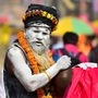মহাকুম্ভে এক সাধু। ফাইল ছবি (PTI Photo) (PTI)