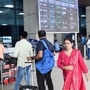 Central Industrial Security Forces (CISF) jawans at the Jai Prakash Narayan International Airport in Patna, Bihar, India, May, 9. 2025 (Santosh Kumar/ Hindustan Times)