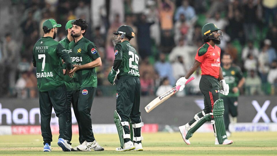 পাকিস্তানের কাছে দ্বিতীয় T20I-তেও গোহারান হারল বাংলাদেশ। ছবি- এএফপি।