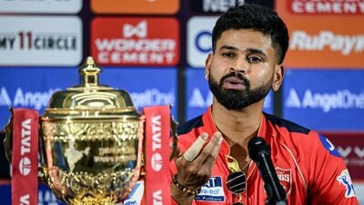 আইপিএল ফাইনালের আগে আত্মবিশ্বাসী শ্রেয়স আইয়ার। (ছবি সৌজন্যে এএফপি) আইপিএল ফাইনালের আগে আত্মবিশ্বাসী শ্রেয়স আইয়ার। (ছবি সৌজন্যে এএফপি)