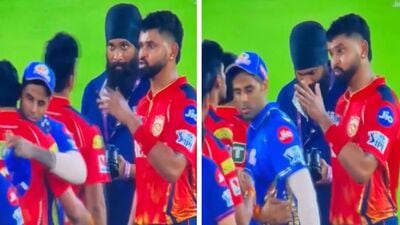 দায়িত্বজ্ঞানহীনভাবে রান-আউট হয়ে যাওয়ায় শশাঙ্কের ভূত ভাগালেন শ্রেয়স? (ছবি সৌজন্যে এক্স ভিডিয়ো)