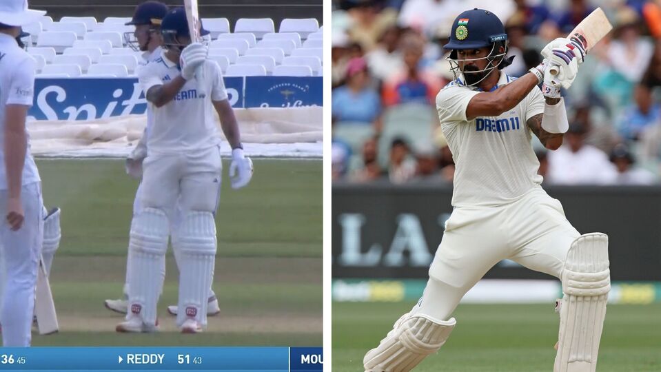 ইংল্যান্ড লায়ন্সের বিরুদ্ধে অর্ধশতরান করলেন নীতীশকুমার রেড্ডি। দ্বিতীয় বেসরকারি টেস্টে খেলতে পারেন কেএল রাহুল। (ছবি সৌজন্যে এক্স এবং এপি ফাইল)