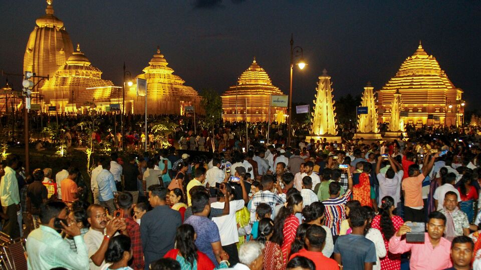 দিঘায় জনস্রোত আছড়ে পড়েছে। (ANI)