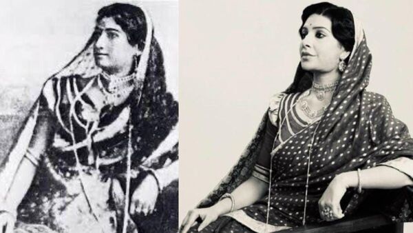 কপালে টিপ, মাথায় ঘোমটা, সাবেকি শাড়ি ও ভারী গয়নায় বিনোদিনী লুকে শুভশ্রী! কপালে টিপ, মাথায় ঘোমটা, সাবেকি শাড়ি ও ভারী গয়নায় বিনোদিনী লুকে শুভশ্রী!