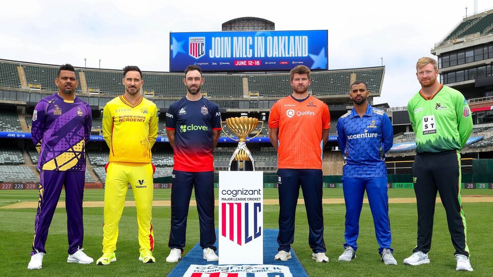 এমএলসি ২০২৫-এর ম্যাচগুলি ভারতে সরাসরি সম্প্রচারিত হবে স্টার স্পোর্টস নেটওয়ার্কে। ভারতে টুর্নামেন্টের লাইভ স্ট্রিমিংয়ের দায়িত্ব রয়েছে জিওহটস্টারের হাতে। অর্থাৎ, সান ফ্রান্সিসকো ইউনিকর্নস বনাম ওয়াশিংটন ফ্রিডম ম্যাচ দেখা যাবে জিওহটস্টার অ্যাপ ও ওয়েবসাইটেও। এছাড়া ম্যাচের যাবতীয় খবর ও আপডেট পাবেন হিন্দুস্তান টাইমস বাংলায়। ছবি- এমএলসি টুইটার।