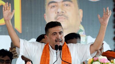 শুভেন্দু অধিকারী, রাজ্যের বিরোধী দলনেতা। (ANI Photo) (Saikat Paul)