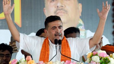 শুভেন্দু অধিকারী, রাজ্যের বিরোধী দলনেতা। (ANI Photo) (Saikat Paul)