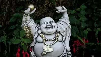 যদি কেউ আপনাকে একটি লাফিং বুদ্ধা উপহার দেয়, তাহলে এর শক্তি আরও বেড়ে যায়। লাফিং বুদ্ধা স্থাপন করার সময়, মনে রাখবেন বুদ্ধের কোমর যেন দেয়াল স্পর্শ করে। এটি ঘরে ঝগড়া কমায় এবং অর্থের প্রবাহ বৃদ্ধিতে সহায়তা করে। যদি কেউ আপনাকে একটি লাফিং বুদ্ধা উপহার দেয়, তাহলে এর শক্তি আরও বেড়ে যায়। লাফিং বুদ্ধা স্থাপন করার সময়, মনে রাখবেন বুদ্ধের কোমর যেন দেয়াল স্পর্শ করে। এটি ঘরে ঝগড়া কমায় এবং অর্থের প্রবাহ বৃদ্ধিতে সহায়তা করে।