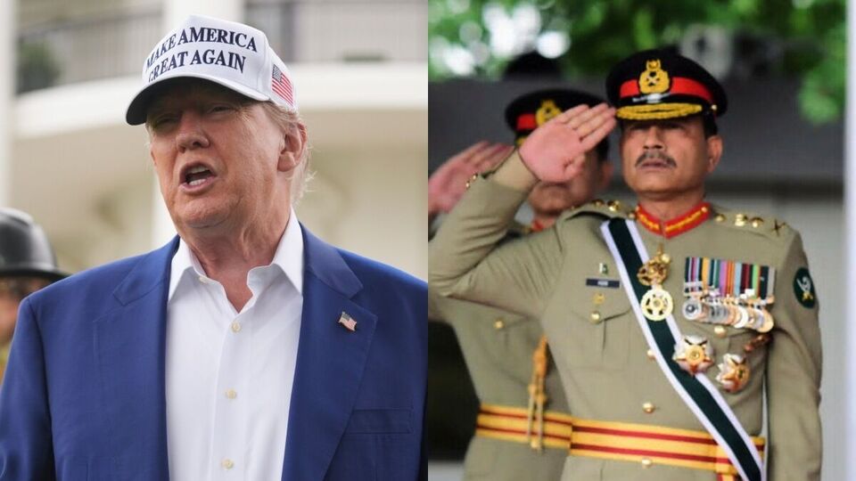 পাকিস্তানের সেনাপ্রধান আসিম মুনির চলতি সপ্তাহে মার্কিন প্রেসিডেন্ট ডোনাল্ড ট্রাম্পের সঙ্গে এক বৈঠক করেন হোয়াইট হাউজে। সেখানেই তিনি ট্রাম্পের সঙ্গে ইজরায়েল-ইরান সংঘাত নিয়ে আলোচনা করেছেন বলে দাবি করা হচ্ছে। রিপোর্ট অনুযায়ী, 'ইরানে নেতৃত্বে পতনের' বিরুদ্ধে পরামর্শ দিয়েছেন তিনি। 