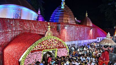 আজ রবিবার থেকে পড়েছে অম্বুবাচী। (ANI Photo) (Pitamber Newar)