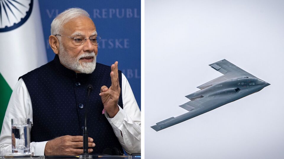 মধ্য-প্রাচ্যের সংঘাতে আমেরিকা সরাসরি জড়িয়ে যাওয়ার পরেই ইরানের প্রেসিডেন্ট মাসুদ পেজেশকিয়ানের সঙ্গে কথা বললেন ভারতের প্রধানমন্ত্রী নরেন্দ্র মোদী। রবিবার দুপুরে মোদী বলেছেন, ‘ইরানের প্রেসিডেন্ট মাসুদ পেজেশকিয়ানের সঙ্গে কথা বললাম। বর্তমান পরিস্থিতি নিয়ে আমাদের মধ্যে বিস্তারিতভাবে আলোচনা হয়েছে। সম্প্রতি যে পরিস্থিতি উত্তপ্ত হয়েছে, তা নিয়ে গভীর উদ্বেগ প্রকাশ করেছি।’ (ছবি সৌজন্যে এএফপি)