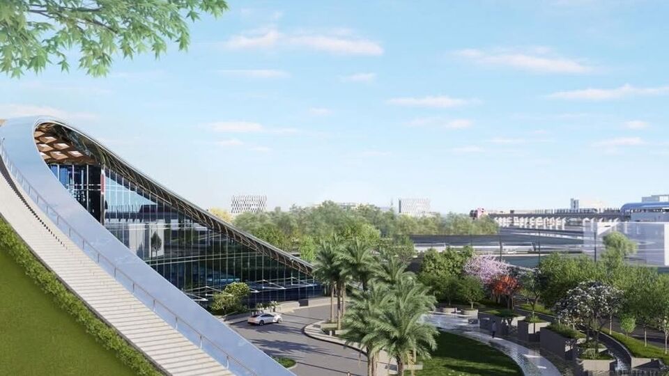 মঙ্গলবার পশ্চিমবঙ্গের মুখ্যমন্ত্রী মমতা বন্দ্যোপাধ্যায় জানিয়েছেন, সিলিকন ভ্যালিতে টাটা কনসালটেন্সি সার্ভিসেস (টিসিএস) যে অফিস তৈরি করছে, তার প্রথম পর্যায়ের বিল্ডিং প্ল্যানে অনুমোদন দিল নিউ টাউন কলকাতা ডেভলপমেন্ট অথরিটি (এনকেডিএ)। সবমিলিয়ে ২০ একর জমির উপরে ভারতের বৃহত্তম তথ্যপ্রযুক্তি সংস্থার নয়া অফিস ক্যাম্পাস গড়ে তোলা হচ্ছে বলে জানিয়েছেন মুখ্যমন্ত্রী। (ছবি সৌজন্যে তৃণমূল কংগ্রেস)