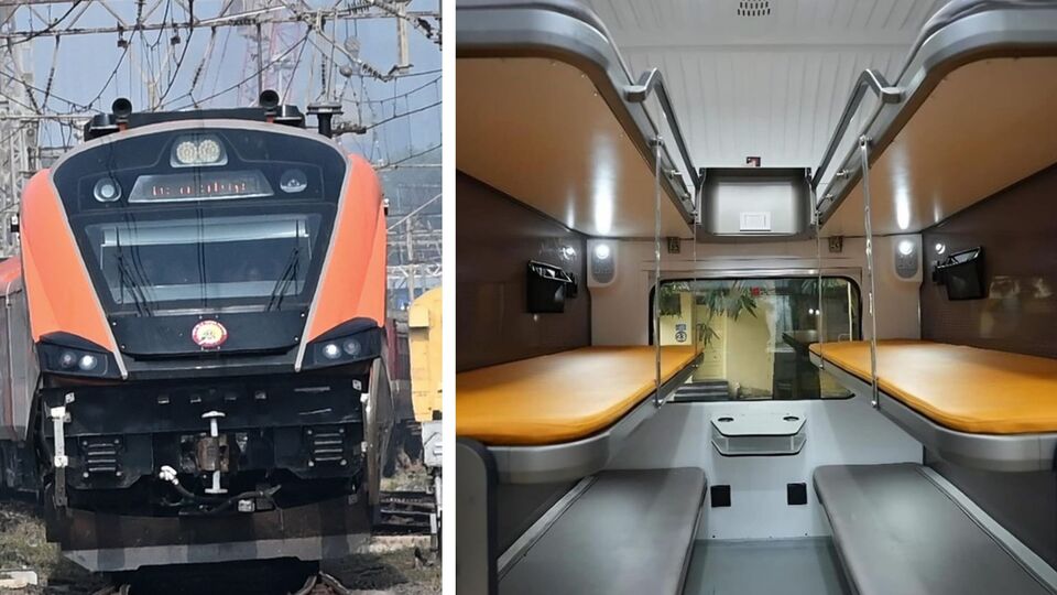 রোবটের সাহায্যে উত্তরপাড়ায় বন্দে ভারত এক্সপ্রেসের স্লিপার ট্রেন তৈরি করবে টিটাগড় রেল সিস্টেমস লিমিটেড। ওই সংস্থার তরফে জানানো হয়েছে, রোবটের সাহায্যে বন্দে ভারতের স্লিপার কোচ তৈরি করার ফলে যেমন সময় বাঁচবে, তেমনই পুরো কাজটা আরও নিখুঁতভাবে হবে। আপাতত যা ঠিক হয়েছে, তাতে বড় একটা অংশের কাজে রোবট ব্যবহার করা হবে। (ছবি সৌজন্যে, রাজ শিন্ডে/হিন্দুস্তান টাইমস এবং দক্ষিণ রেল)