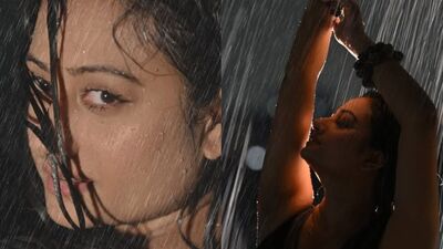 বৃষ্টিতে আগুন ধরালেন তন্বী! বৃষ্টিতে আগুন ধরালেন তন্বী!