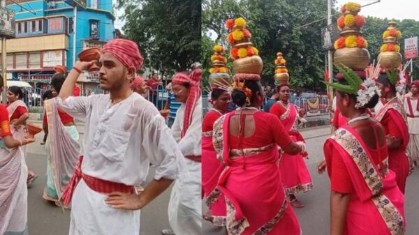 'রাণী ভবাণী'র শোভাযাত্রা 'রাণী ভবাণী'র শোভাযাত্রা
