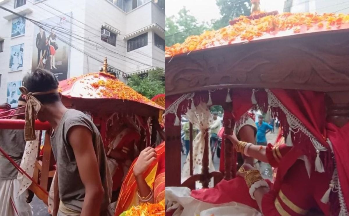 'রাণী ভবাণী'র শোভাযাত্রা