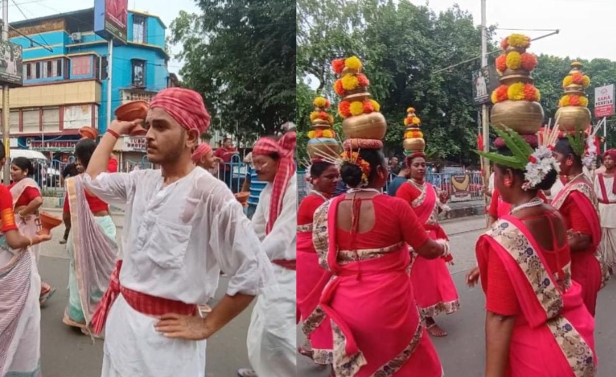 'রাণী ভবাণী'র শোভাযাত্রা