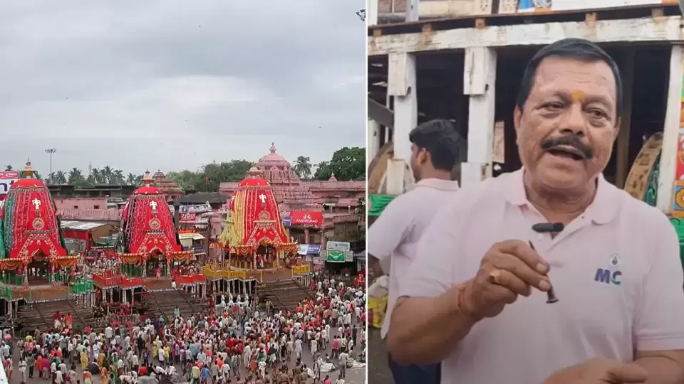 জগন্নাথের রথ থামানো হয় কীভাবে?