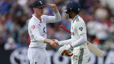 হ্যারি ব্রুকের স্লেজিংয়ের কড়া জবাব দিলেন শুভমন গিল (ছবি- Action Images via Reuters)