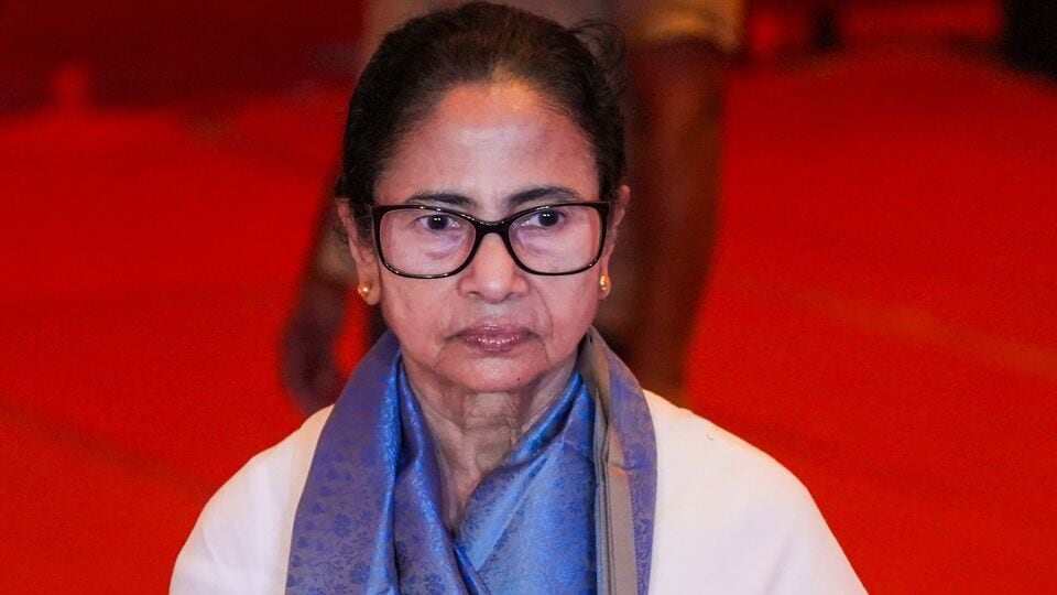 বাংলার মুখ্য়মন্ত্রী মমতা বন্দ্যোপাধ্য়ায়।  (PTI Photo/Swapan Mahapatra) (PTI)