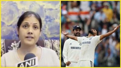 আকাশদীপের দিদি অখণ্ড জ্যোতি সিং ও আকাশ দীপ, কে এল রাহুল।