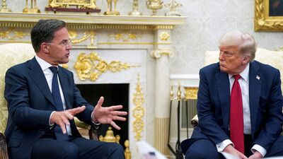 'পুতিনের উপর বিরক্ত ট্রাম্প!' বিস্ফোরক দাবি ন্যাটো প্রধানের, কৃতজ্ঞতা জেলেনস্কির (REUTERS)