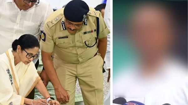 তারইমধ্যে কলকাতা পুলিশ ও রাজ্য সরকারের বিরুদ্ধে ক্ষোভ উগড়ে দিয়েছেন নির্যাতিতার বাবা। শুক্রবার নবান্ন অভিযানের সময় যে পুলিশকর্মীরা আহত হয়েছেন, তাঁদের দেখতে হাসপাতালে যান কলকাতার পুলিশ কমিশনার মনোজ বর্মা। সেখানে নির্যাতিতার মায়ের চোটের প্রসঙ্গে তিনি বলেন, ‘তাঁর যে চোট লেগেছে, সেটা মোটেও কাম্য নয়। দুঃখজনক।’ (ফাইল ছবি, সৌজন্যে সমীর জানা/হিন্দুস্তান টাইমস) তারইমধ্যে কলকাতা পুলিশ ও রাজ্য সরকারের বিরুদ্ধে ক্ষোভ উগড়ে দিয়েছেন নির্যাতিতার বাবা। শুক্রবার নবান্ন অভিযানের সময় যে পুলিশকর্মীরা আহত হয়েছেন, তাঁদের দেখতে হাসপাতালে যান কলকাতার পুলিশ কমিশনার মনোজ বর্মা। সেখানে নির্যাতিতার মায়ের চোটের প্রসঙ্গে তিনি বলেন, ‘তাঁর যে চোট লেগেছে, সেটা মোটেও কাম্য নয়। দুঃখজনক।’ (ফাইল ছবি, সৌজন্যে সমীর জানা/হিন্দুস্তান টাইমস)