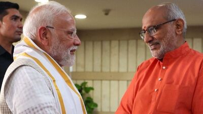 দেশ পেল ১৫তম উপরাষ্ট্রপতি, নির্বাচিত হলেন NDA প্রার্থী সিপি রাধাকৃষ্ণাণ (X/ @CPRGuv)
