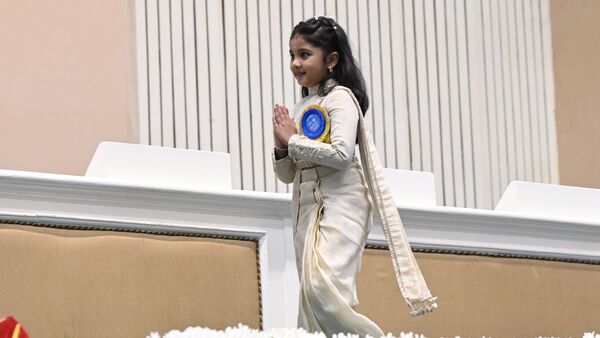 খুদে ত্রিশার কামাল 