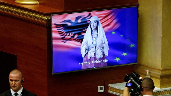 বিশ্বের প্রথম AI মন্ত্রী আলবেনিয়া সংসদে! বিরোধীদের তুলোধোনা করে কী বলল?