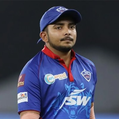 Prithvi Shaw