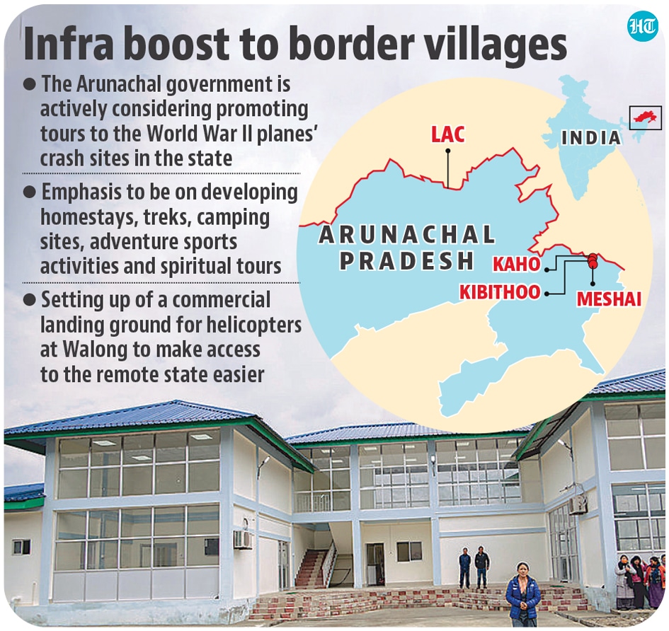 India builds infra near LAC to counter Chinas model villages Latest News India picture