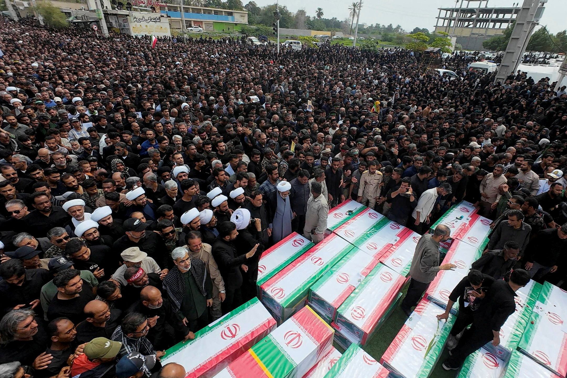 Mass Assembly Funeral View