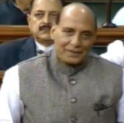 'Our forces vigilant and protecting our borders': Rajnath Singh in LS
