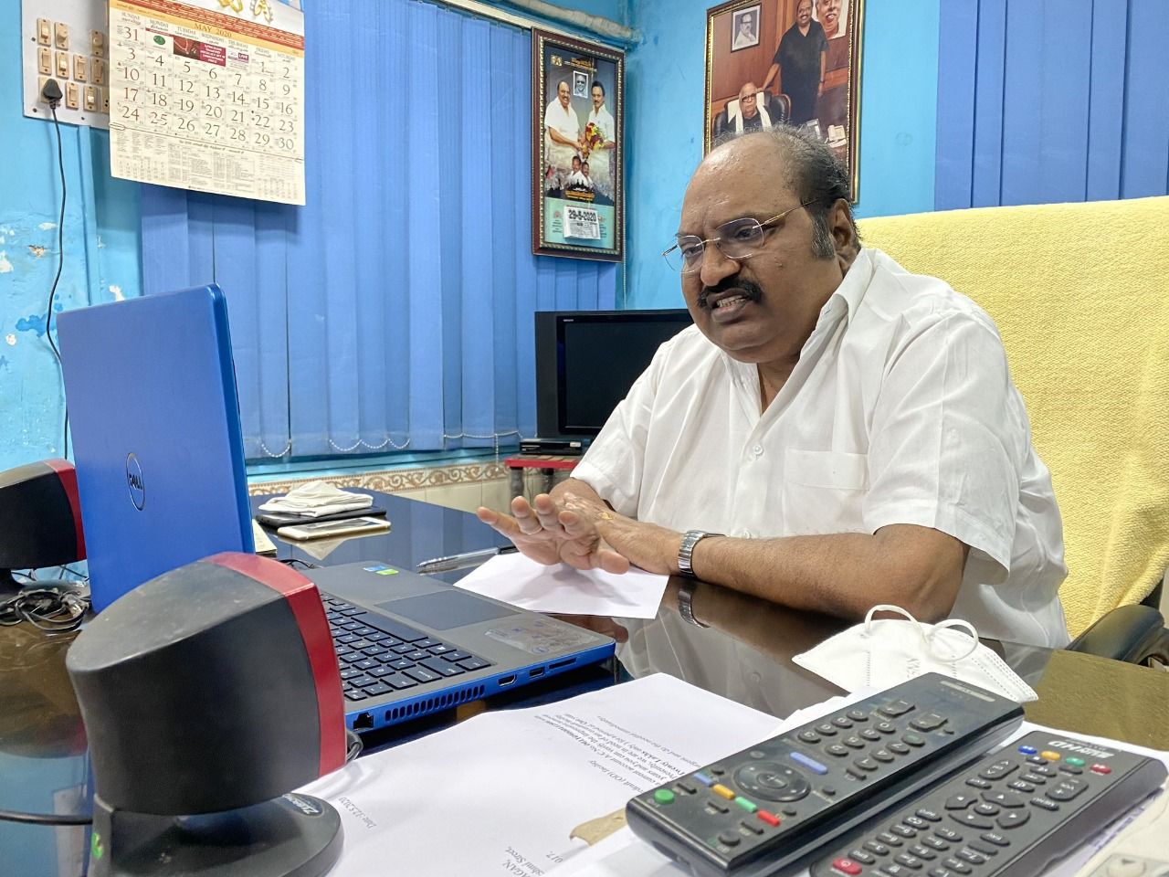 <p>DMK lawmaker J Anbazhagan dies due to Covid-19 in Chennai</p>